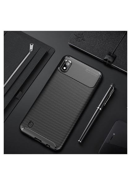 Galaxy A10 Kılıf Benzersiz Dokulu Güçlü Tutuş Hissiyatlı Tam Korumalı Kapak