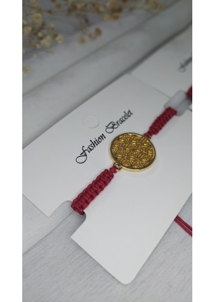 Yaşam Çiçeği Makrome Örme Bileklik fiyatları