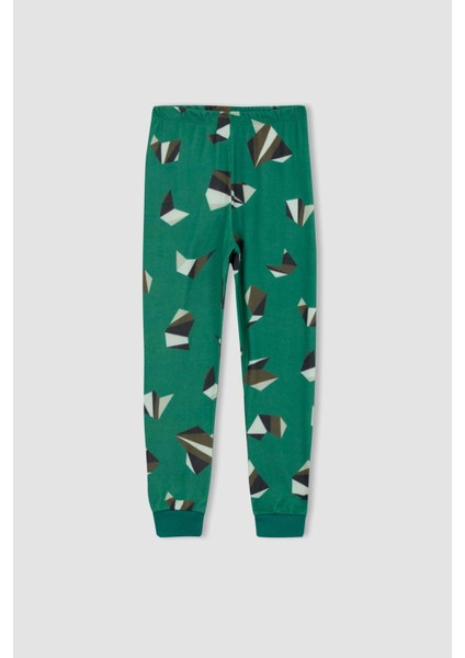 Erkek Çocuk Regular Fit Termal Pijama Takımı Y6936A622CW