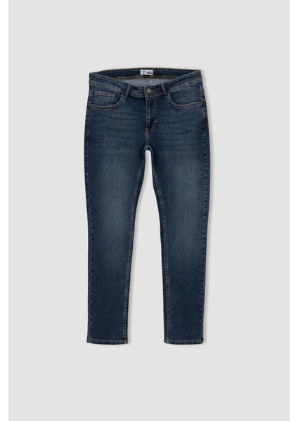 Carlo Skinny Fit Ekstra Dar Kalıp Normal Bel Ekstra Dar Paça Jean Pantolon Z3297AZ23SP