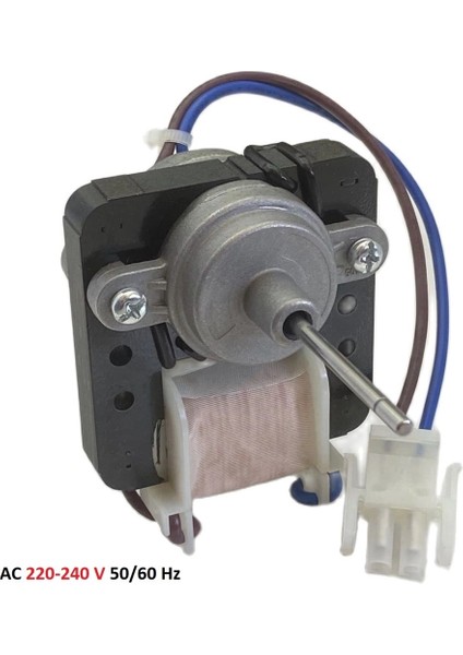 Arçelik Uyumlu 5275NMBE - 5287NFI - 5287NHI Nofrost Buzdolabı Ince Iç Evaporatör Fan Motoru Srf 58