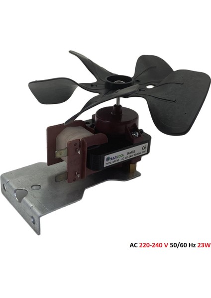 Nofrost Buzdolabı Dış Fan Motoru Pervaneli Srf 55