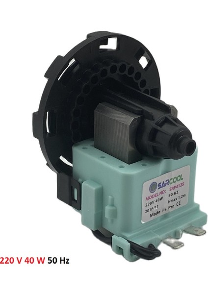 Hotpoint Uyumlu Çamaşır Makinesi Su Boşaltma Termikli Pompa Motoru Srp 4125