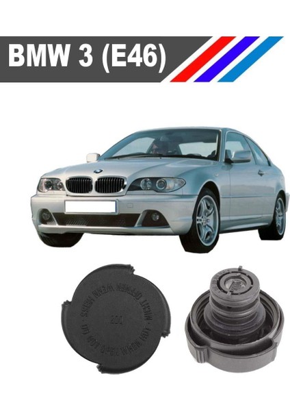 -Bmw 3 E46 Radyatör Yedek Su Depo Kapağı Yan Sanayi 200 Bar