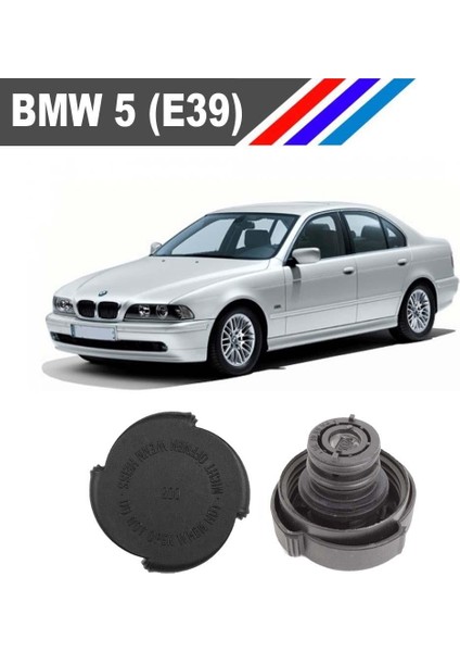 -Bmw 5 E39 Radyatör Yedek Su Depo Kapağı Yan Sanayi 200 Bar