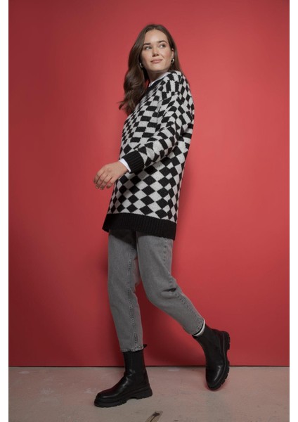 Paperbag Fit Yüksek Bel Jean %100 Pamuk Pantolon Y9493AZ23SP