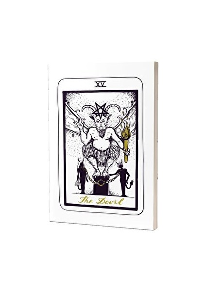 Tarot The Devil (Süresiz Ajanda)