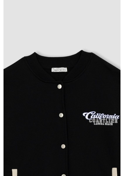 Baskılı Bomber Ceket Z9605AZ22AU