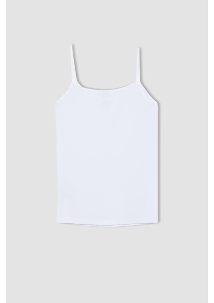 Fall in Love İp Askılı Klasik Slim Fit Pamuklu Atlet M6858AZ22AU