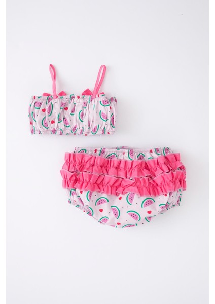 Kız Bebek Meyve Desenli 2'li Takım Y9364A222SM