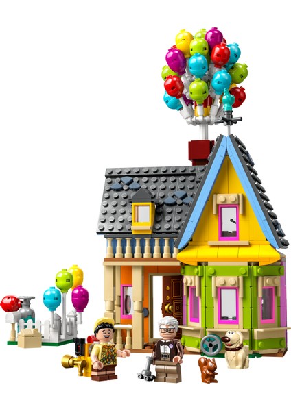 LEGO® | Disney•Pixar “Yukarı Bak” Evi 43217 - 9 Yaş ve Üzeri Sinemaseverler için İnşa Edilebilir ve Sergilenebilir Yaratıcı Oyuncak Yapım Seti (598 Parça)