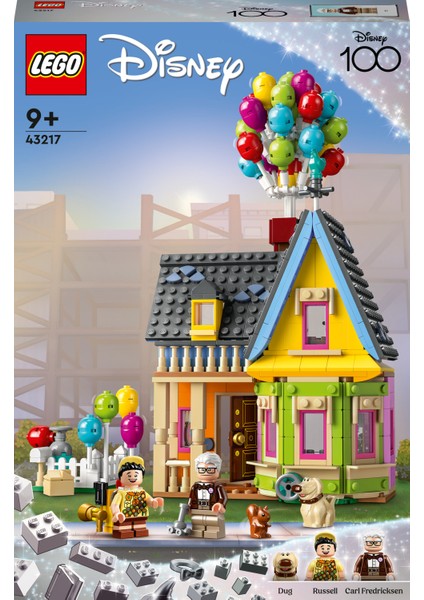 LEGO® | Disney•Pixar “Yukarı Bak” Evi 43217 - 9 Yaş ve Üzeri Sinemaseverler için İnşa Edilebilir ve Sergilenebilir Yaratıcı Oyuncak Yapım Seti (598 Parça)