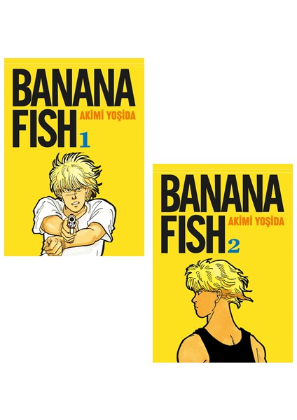 Banana Fish 1-2. Ciltler Manga Seti