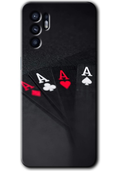 Oppo Reno 6 Kılıf Hd Desen Baskılı Arka Kapak - Full As