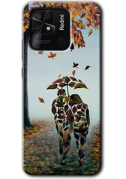 Xiaomi Redmi 10C Kılıf Hd Desen Baskılı Arka Kapak - Doğadan Aşk