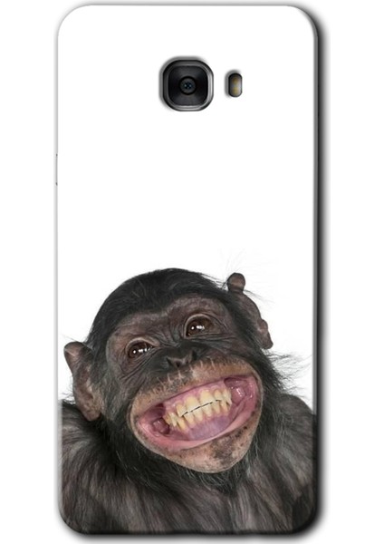 Samsung Galaxy C7 Kılıf Hd Desen Baskılı Arka Kapak - Şıpsevdi Aşk