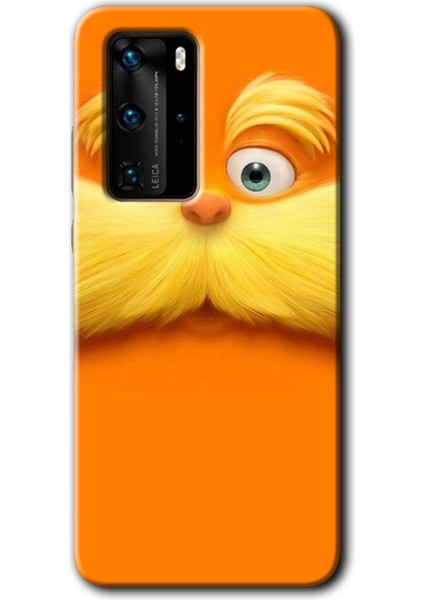 Huawei P40 Pro Kılıf Hd Desen Baskılı Arka Kapak - Garfield