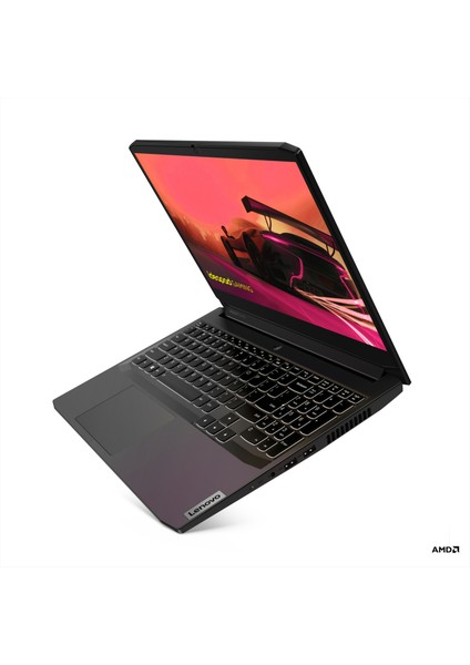 Ideapad Gaming 3 AMD Ryzen 7 5800H 16GB 512GB SSD RTX3060 Freedos 15.6" FHD Taşınabilir Bilgisayar 82K20256TX