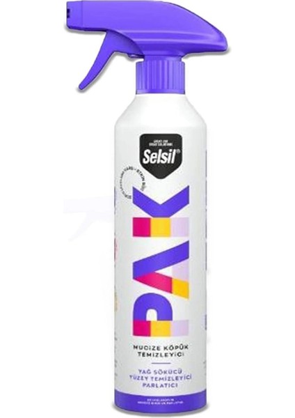 Pak 500 ml Mucize Köpük Temizleyici Sprey Yağ Sökücü Yüzey Temizleyici Parlatıcı Loretta Kozmetik PAKSPREY1LI fiyatları