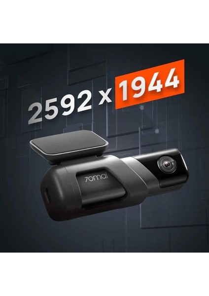 M500 1944P 128GB Dahili Hafızalı ve Gpsli Araç Kamerası