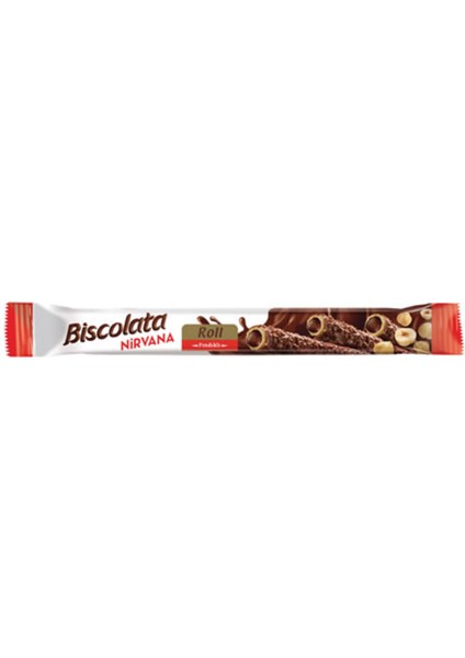 Nirvana Roll Fındıklı Gofret 28 G
