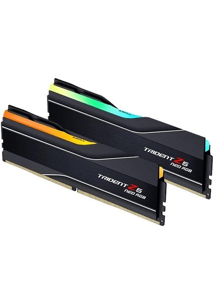 Gskıll Trident Z5 Rgb Siyah DDR5-5600MHZ CL28 64GB (2X32GB) Dual F5-5600J2834F32GX2-TZ5RK