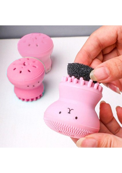 Mini Peeling Etkili El Yüz Cilt Temizleme Fırçası Silikon Siyah Nokta Aparatı modelleri