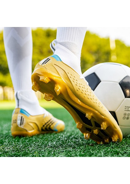 Erkek Futbol Ayakkabısı - Sarı (Yurt Dışından)