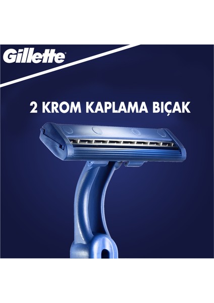 Blue2 Kullan At Tıraş Bıçağı 20'li Extra Büyük Paket