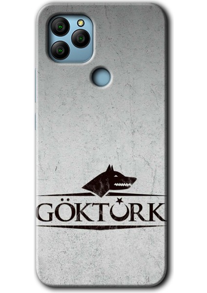 General Mobile Gm 22 Kılıf Hd Desen Baskılı Arka Kapak - Göktürk