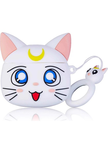 AirPods 3. Nesil Kılıf Cartoon Figürlü Silikon Crtn-Fgr-Slr-Mn-Artms