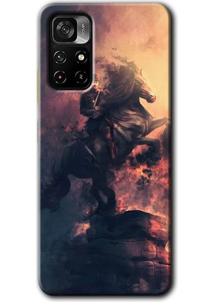 Poco M4 Pro 5g Kılıf Hd Desen Baskılı Arka Kapak - Atatürk Portre