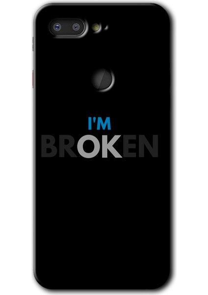General Mobile Gm 9 Pro Kılıf Hd Desen Baskılı Arka Kapak - Im Broken