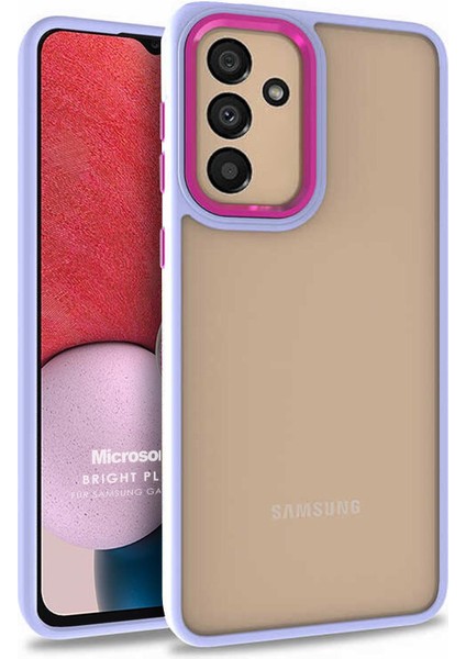 Samsung Galaxy A14 Kılıf Bright Planet Lila
