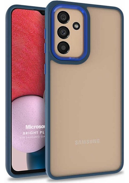 Samsung Galaxy A14 Kılıf Bright Planet Lacivert