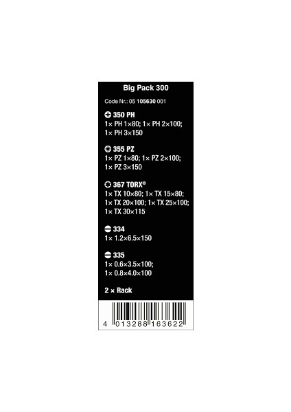 Kraftform 300 Serisi 14 Parça Tornavida Set 05105630001 fiyatları