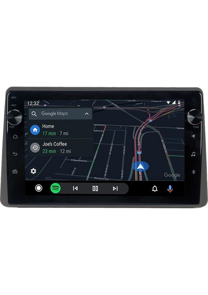 Dacia Duster Android 10 Carplay Navigasyon Tuşlu Multimedya Ekran Oem 4gb RAM+64GB HDD