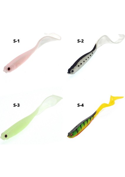 Olta Balıkçılık 12cm 6gr Fosforlu Silikon Lure Yapay Yem fiyatları