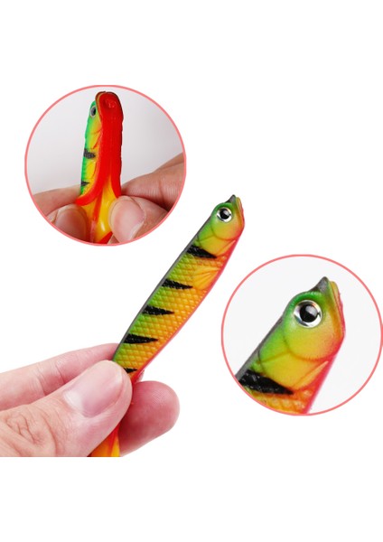 Olta Balıkçılık 12cm 6gr Fosforlu Silikon Lure Yapay Yem indirimleri