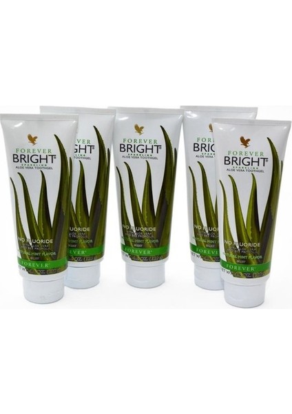 Forever Living Bright Toothgel Diş Macunu Aloe Vera 5 Adet Orijinal Barkodlu Ürün Gönderiyoruz