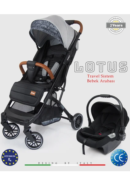 Lotus Katlanabilir Kabin Boy Travel Bebek Arabası