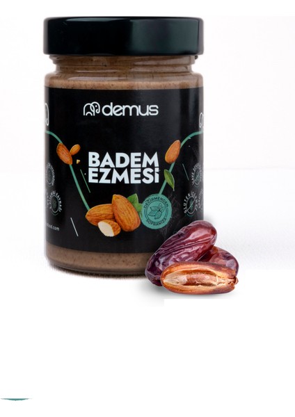 Tatlandırılmış (Hurma Özü ile %15) Badem Ezmesi 330 gr