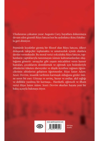 Rüya Satan Adam 2 : Sessiz Devrim - Augusto Cury