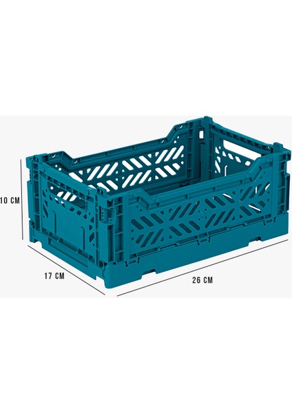 Aykasa 261710 Minibox Peacock Green Katlanabilir Kasa