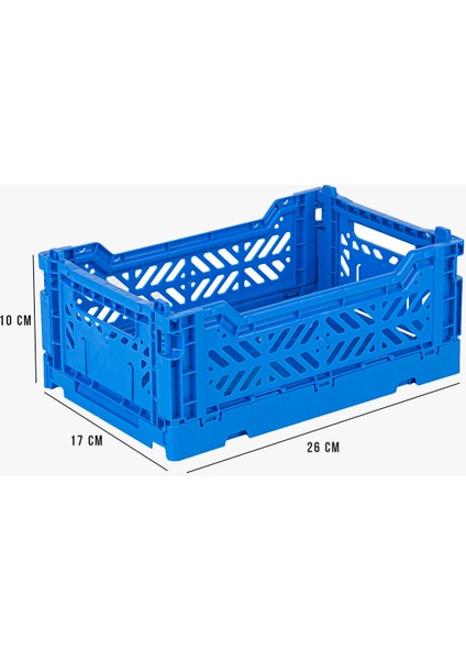 Aykasa 261710 Minibox Blue Katlanabilir Kasa fırsatları