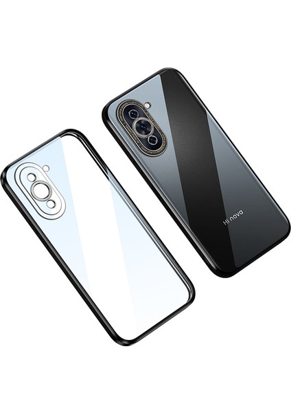 Lr Joyful Huawei Nova 10 4g Için Sulada Shockproof Tpu Telefon Kılıfı, Hassas Kesim Elektrokaplama Düz Kenar Cep Telefonu Kılıfı (Yurt Dışından)