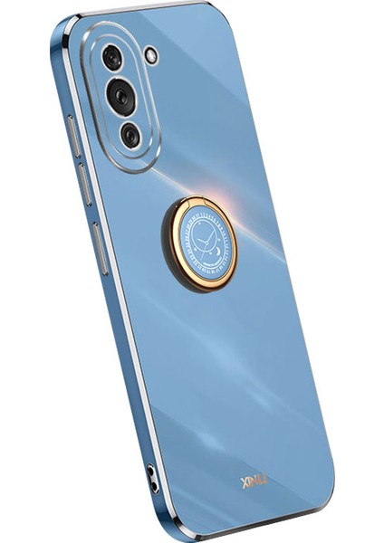 Huawei Nova Için Xinli 10 4g Kickstand, Elektrokaplatma Tpu Geri Koruyucu Kılıf (Yurt Dışından)