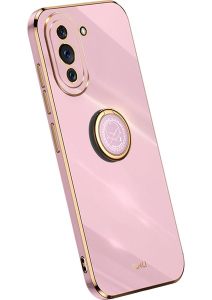 Huawei Nova Için Xinli 10 4g Kickstand, Elektrokaplatma Tpu Geri Koruyucu Kılıf (Yurt Dışından)