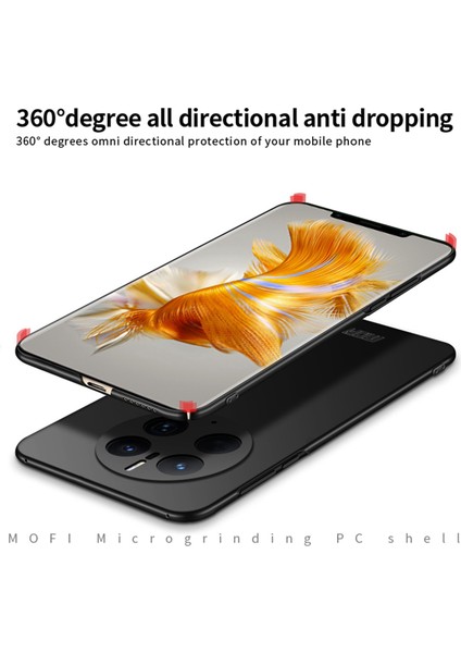 Mofı Jk Pc Serisi-1 Huawei Mate 50 4g Ultra Ince Mat Telefon Kılıfı Damla Damla Damla Sabit Pc Geri Kılıf (Yurt Dışından)
