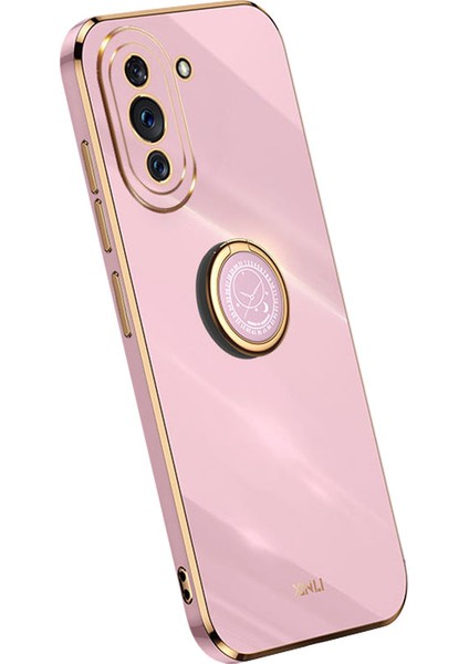 Huawei Nova 10 Pro 4g Için Xinli Kickstand Telefon Kılıfı, Yumuşak Tpu Kaymaz Kılıf Elektraplatma Teknolojisi Desteği (Yurt Dışından)